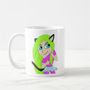 Taza De Café chibi catgirl