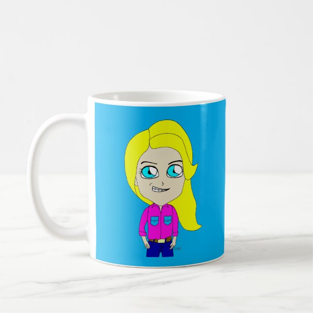 Taza De Café chibi coffee mug (Izquierda)