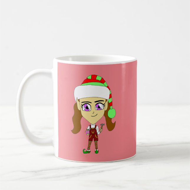 Taza De Café chibi elf (Izquierda)