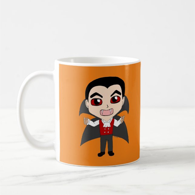 Taza De Café chibi vampire (Izquierda)