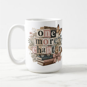 Taza De Café Chic Otro capítulo retro amante de los libros vint
