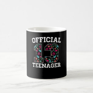 Taza De Café Chica 13 Aniversario Oficial Adolescente