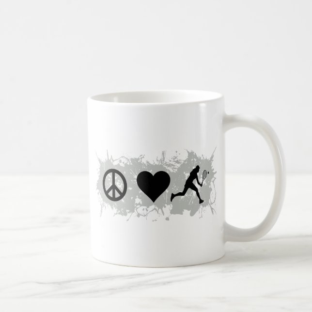 Taza De Café Chica 2 del tenis (Derecha)