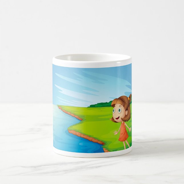 Taza De Café Chica A Orillas Del Río (Subido por el creador)