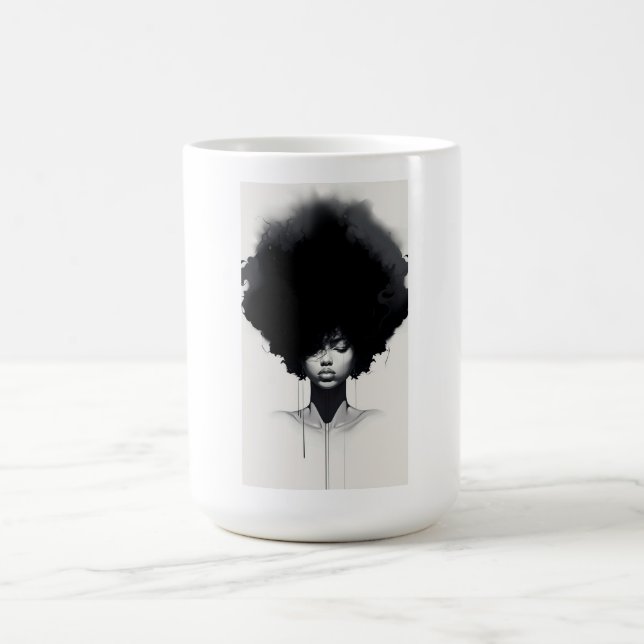 Taza De Café chica afro (Centro)