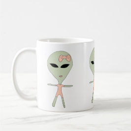 Taza De Café chica alienígena