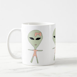 Taza De Café chica alienígena