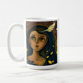 Taza De Café Chica Angélico Encantado Eéreo
