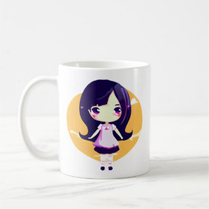Taza De Café Chica Anime Kawaii Pequeña Personalizada