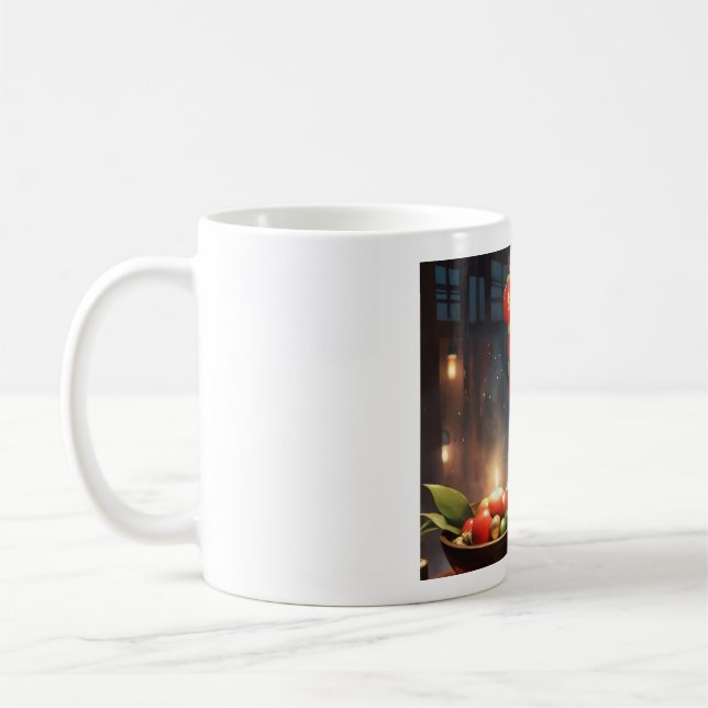 Taza De Café (Chica asiático II) Classic Mug, 11 oz (Izquierda)