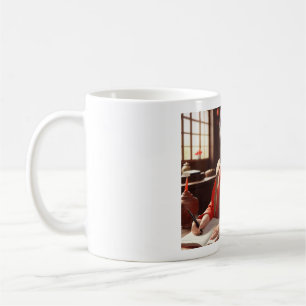 Taza De Café (Chica asiático IV) Mug clásico, 11 oz