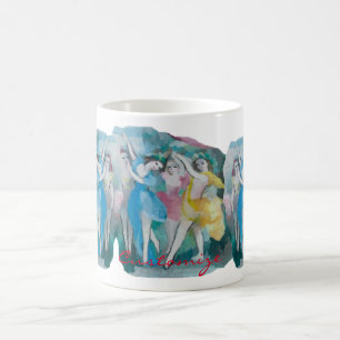 Taza De Café Chica Ballerina Dancers Thunder_Cove