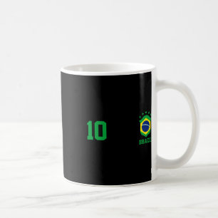Taza De Café Chica Bandera de Brasil Orgullo Brasileño Jersey d