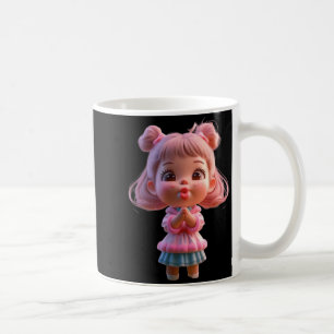 Taza De Café Chica Beso Lindo Diseño Divertido Unisex para Homb