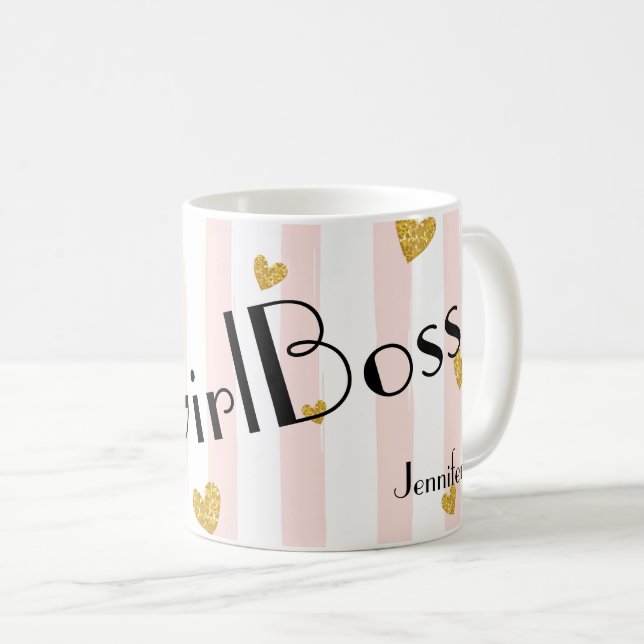 Taza De Café Chica Boss Mug (Anverso derecho)