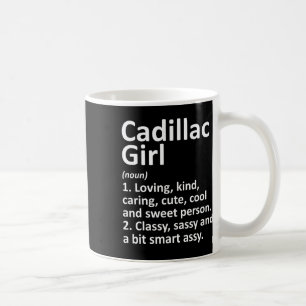 Taza De Café Chica Cadillac Mi Michigan Ciudad Divertida Hogar