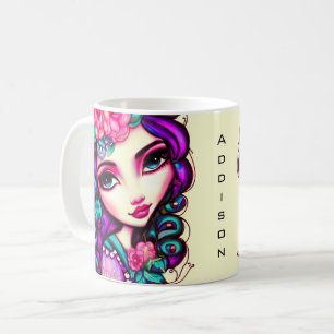 Taza De Café Chica caprichoso café artístico
