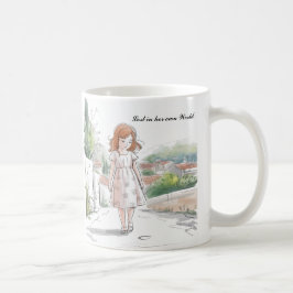 Taza De Café Chica caprichoso en la naturaleza - Momento pacífi