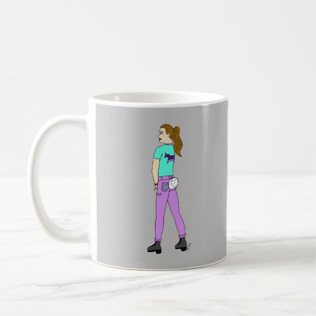 Taza De Café chica con cola de conejo (Izquierda)