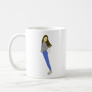 Taza De Café chica con cola de conejo