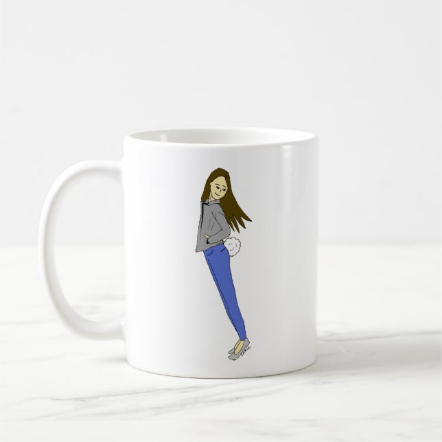 Taza De Café chica con cola de conejo (Izquierda)