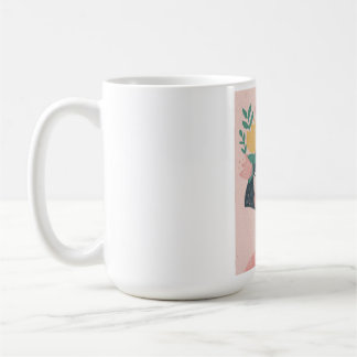Taza De Café chica con flores