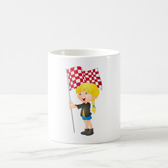 Taza De Café Chica Con Una Bandera Cubierta Para El Café (Subido por el creador)