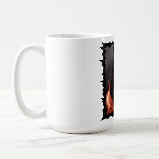Taza De Café Chica con una sonrisa divina (Izquierda)