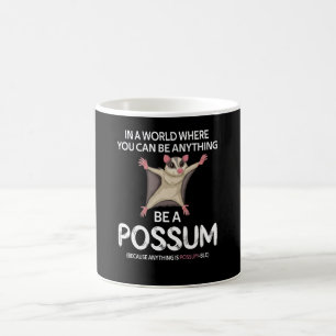 Taza De Café Chica Cute Possum Opossum Lover Possum Whisperer