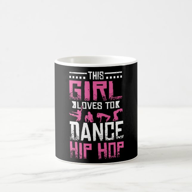 Taza De Café Chica Dance Hip Hop (Centro)