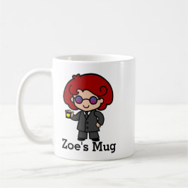 Taza De Café Chica de agente secreto de cute