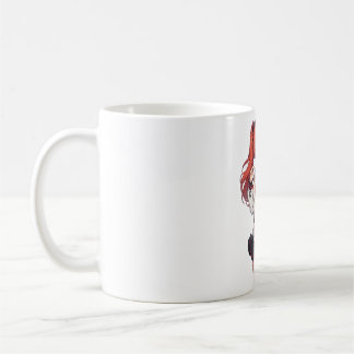 Taza De Café chica de anime con pelo rojo