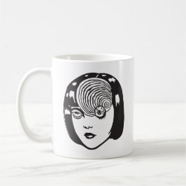 Taza De Café chica de anime de terror