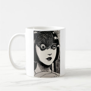 Taza De Café chica de anime de terror