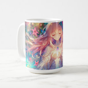 Taza De Café Chica de Anime Étéreo Magico