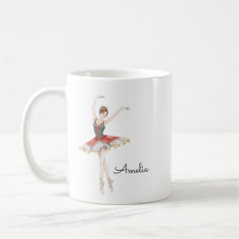 Taza De Café Chica de ballet personalizado