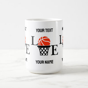 Taza De Café Chica de Baloncesto, Chica de Baloncesto Cumpleaño