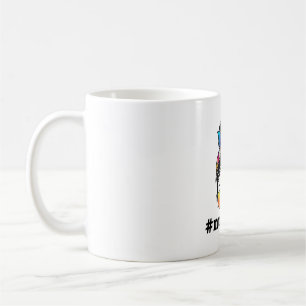 Taza De Café Chica de bollo con vida de enfermera con sublimaci