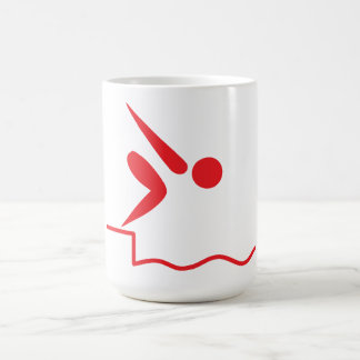 Taza De Café Chica de buceo Coffee Mug