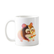 Chica de cerdo guineano lindo Mug