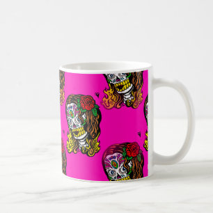 Taza De Café chica de cráneo de azúcar