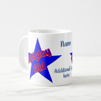 Taza De Café Chica de cumpleaños Cute personalizada