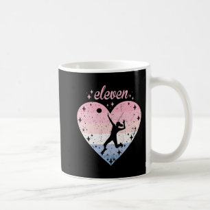 Taza De Café Chica de cumpleaños de voleibol lindo de un año