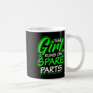Taza De Café Chica De Diseño De Enfermedades Renales Corre Sobr