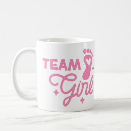 Taza De Café Chica de equipo Chica de recién nacido Mug