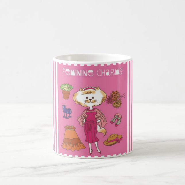 Taza De Café Chica de gato (Centro)