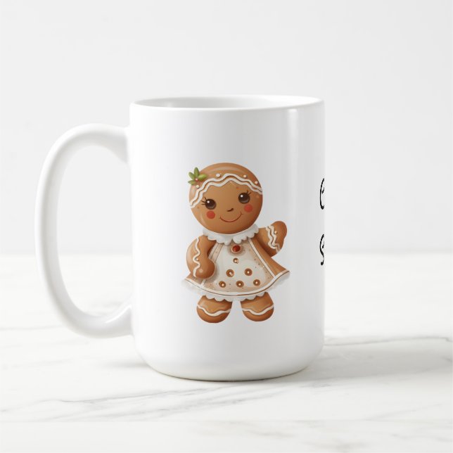 Taza De Café Chica de Gingerbread Coffee Mug (Izquierda)