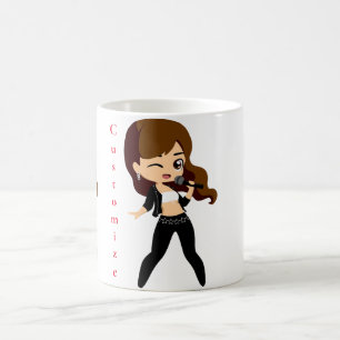 Taza De Café Chica de Guay canta Karaoke Thunder_Cove
