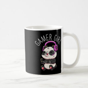 Taza De Café Chica de juegos Panda Gaming Pandas Videojuego Muj