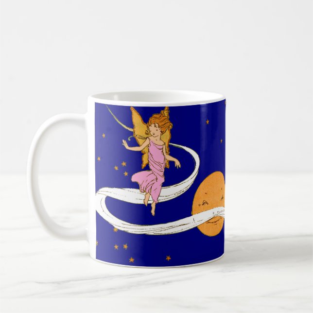 Taza De Café chica de mariposa en el espacio (Izquierda)